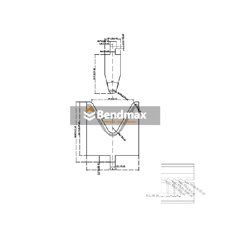  amada PRESS BRAKE round bar dies
