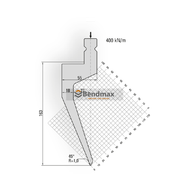 press brake tool-  LVD American  gooseneck bending Punch19233