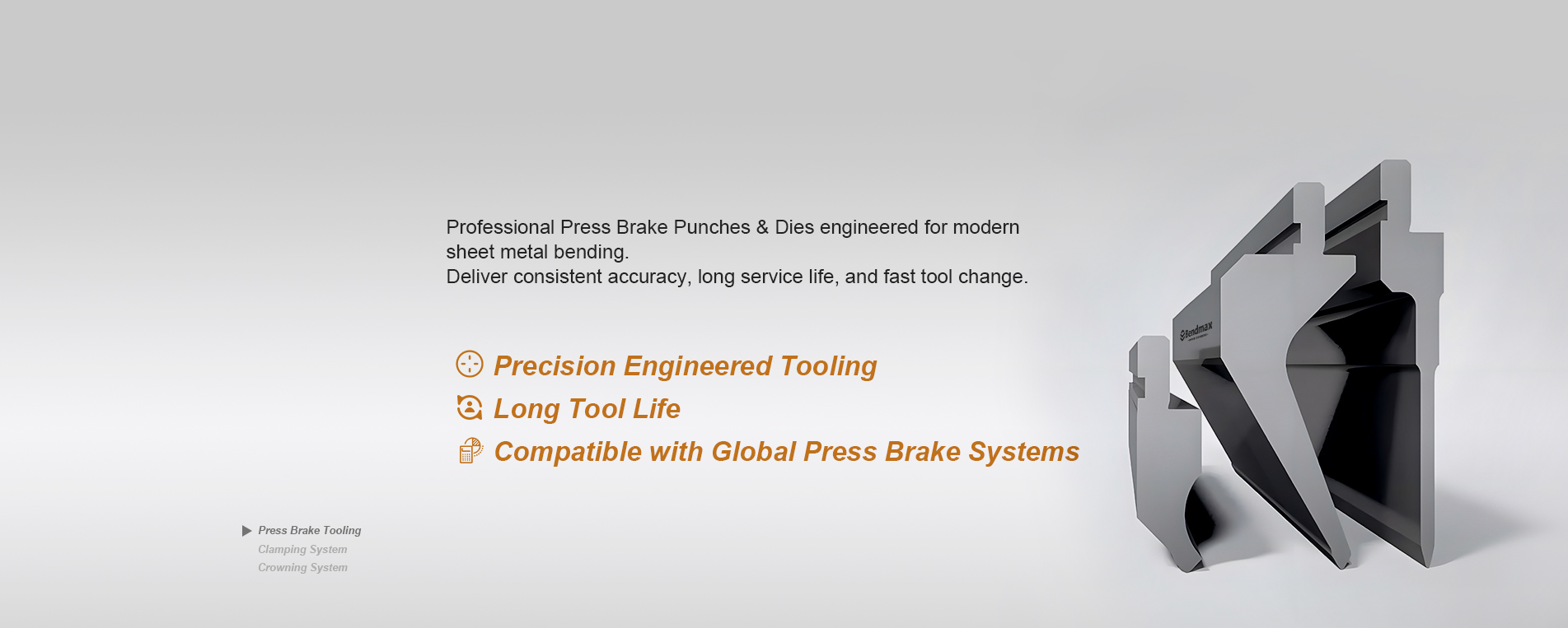 Globaler Hersteller von Präzisions-Abkantpressenwerkzeugen