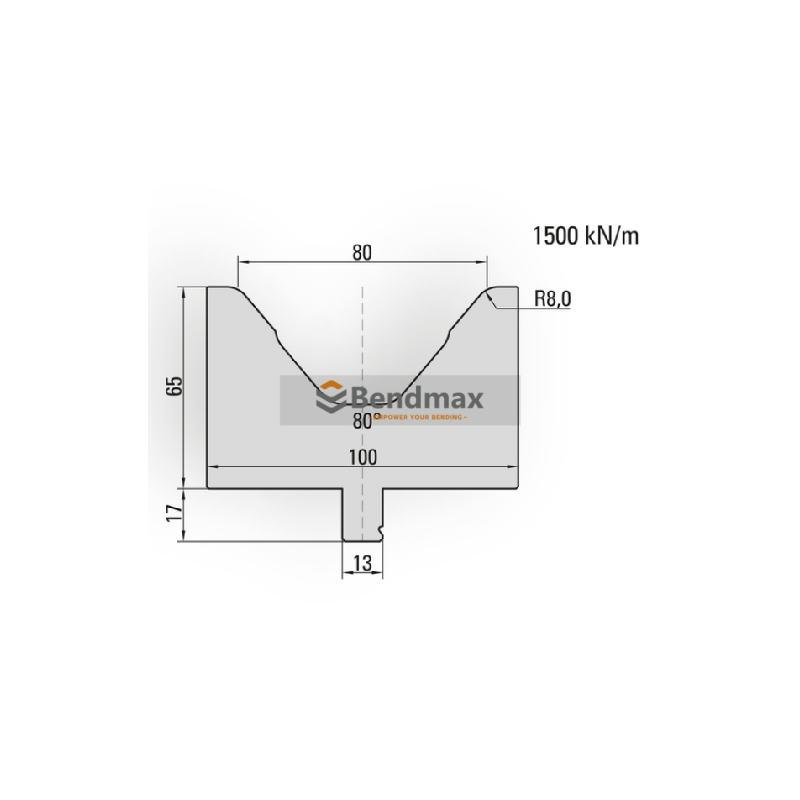press brake tool- wila big single die 29.517