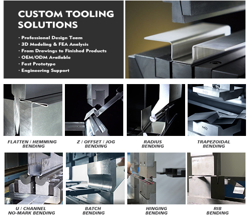 bendmax press  brake Custom Tooling