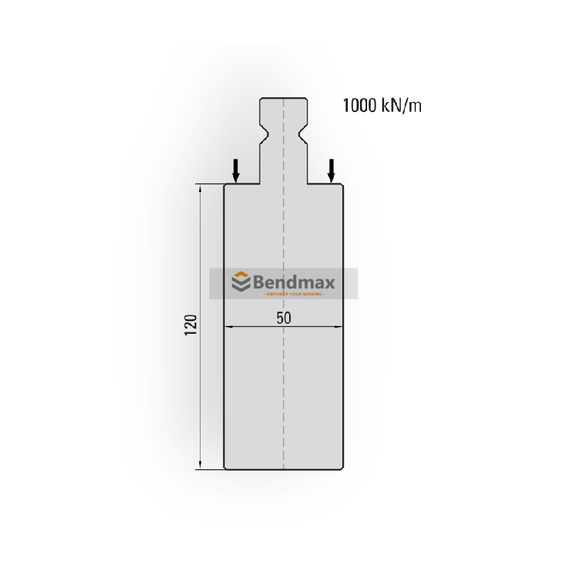 bendmax Flattening Press Brake punches/top tools  02