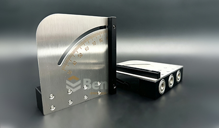 Magnetic squaring arm-Split type- for press brake