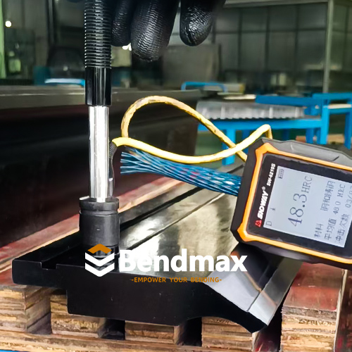 Standard Press Brake Punch body hardness text