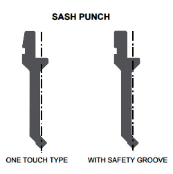 benmax press brake Sash Punch for door frames